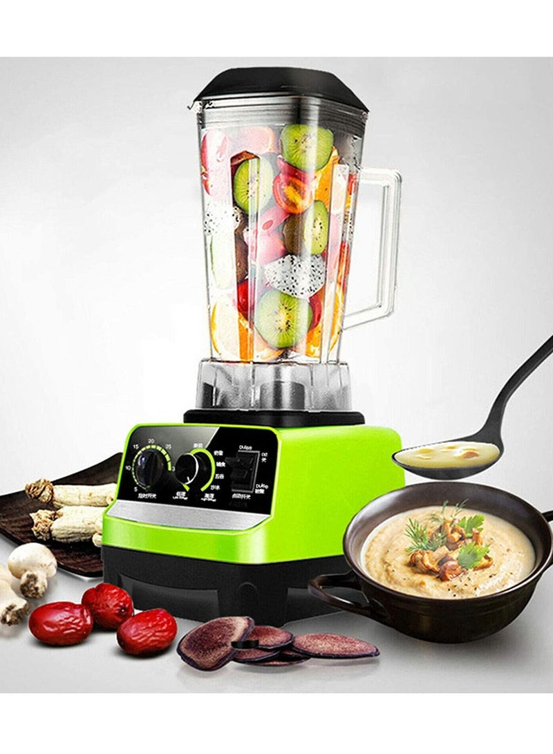 Heavy Duty Commercial Grade Electric Mixer Blender with 15 Timer Speed 4500W 2 Liter