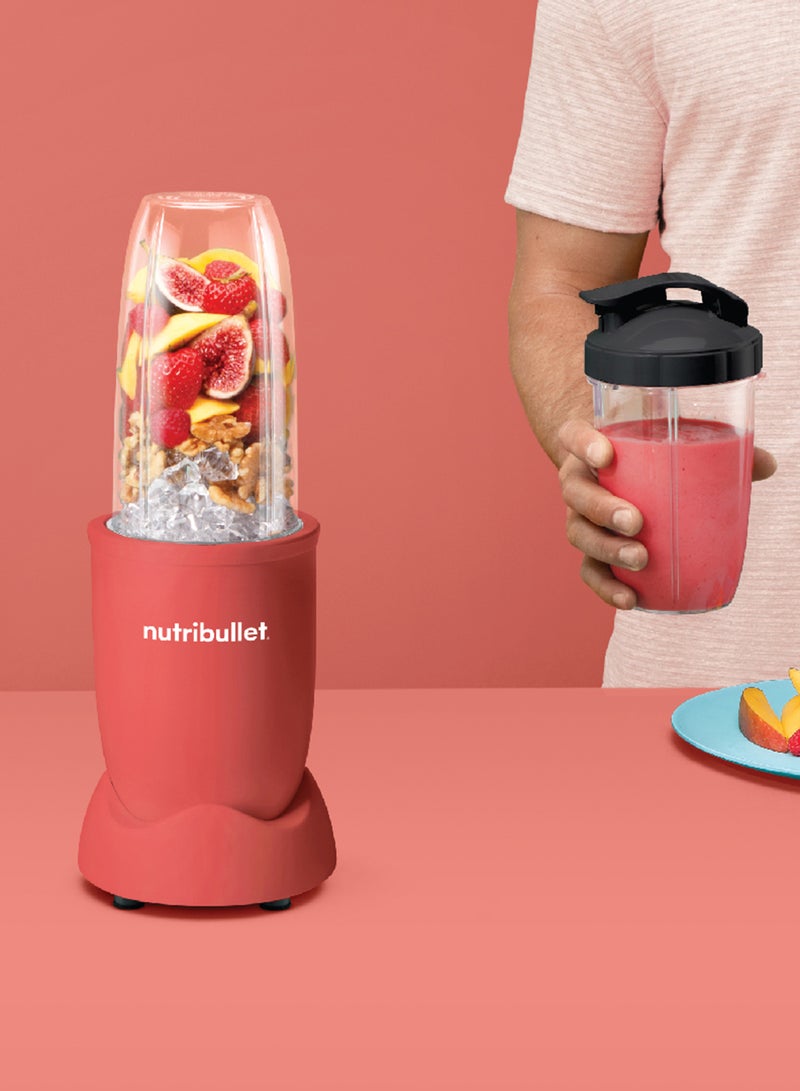 9 Piece Accessories, Multi-Function High Speed Blender, Mixer System with Nutrient Extractor, Smoothie Maker 700 ml 900 W NB9-1212ABG All Burgundy