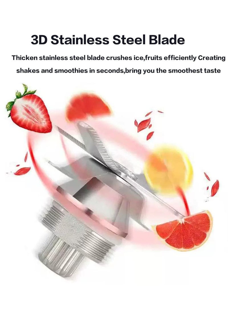 Silver Crest 4500W Juicer Blender 2 in 1  High Speed Control with 6 Titanium Stainless Steel Blades Perfect for Smoothies Frozen Desserts Hot Soups and Nut Grinding