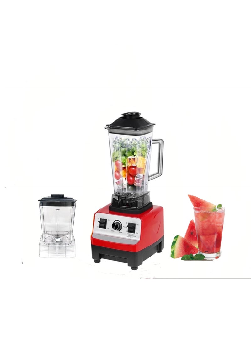 Silver Crest 4500w Heavy Duty Commercial Grade Blender With 2 Jars