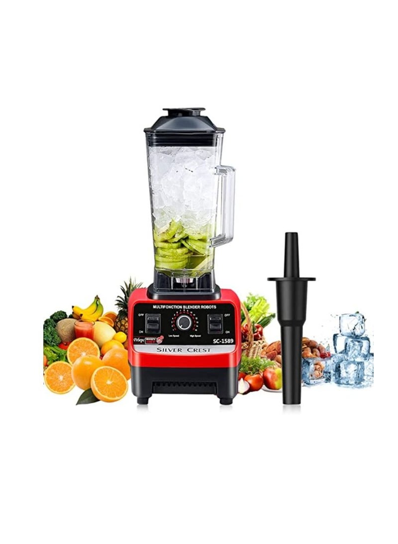 Silver Crest 4500w Heavy Duty Commercial Grade Blender With 2 Jars