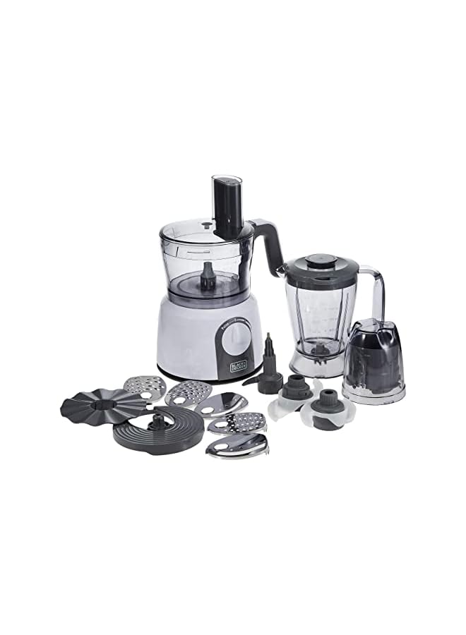 1000W 32 Functions 5-In-1 Food Processor, White - Fx1075-B5