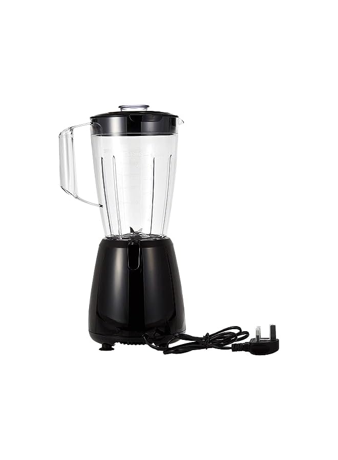 Blender With Grinder Mills, 400W Power, 1.5L With 300Ml 2 Grinding Mills, Stainless Steel Blades And Two Pulse Control For Fine And Grinding Of Coffee Herbs