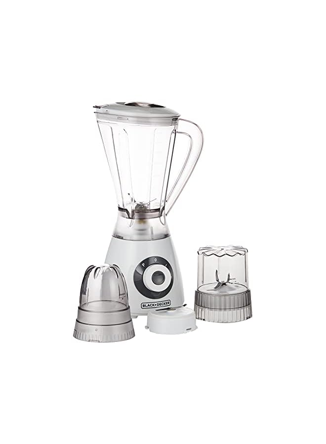 Blender With Grinder Mill And Chopper Mill 400 Watts - Bx390-B5