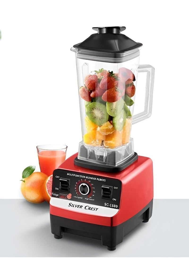 Multi Blender Mixer Juicer 4500W Food Process Smart 15 Timer Speed Quick Arrow Multicolor