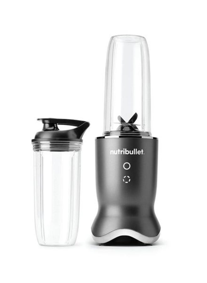 Ultra Personal Blender With Glow Illuminated Interface, Quietest Single-Serve Blender, Tritan™ Renew Cups, Stainless Steel Rapid Extractor Blade, 1 Year Warranty 900 ml 1200 W NB-500 Black