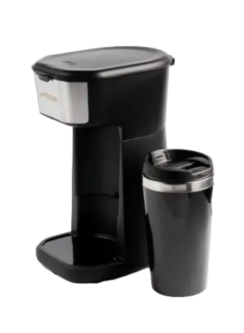 LePresso Coffee Maker with Travelling Mug 450W - Black