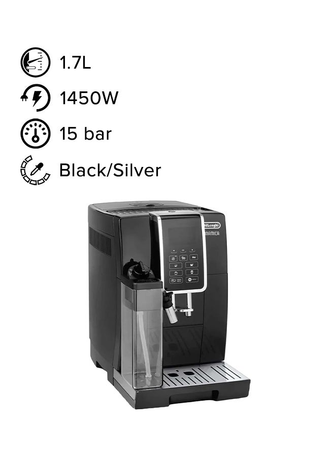 Dinamica Espresso Maker 1.7 L 1450 W ECAM350.55.B Black/Silver