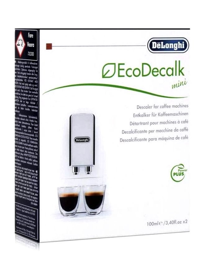 EcoDecalk Descaler Solution White/Black 2x100ml