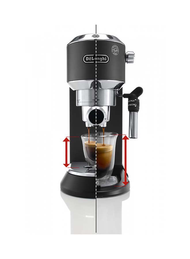 Dedica Style Pump Espresso Coffee Maker 3.0 L 1300.0 W EC685BK + KG79 Black