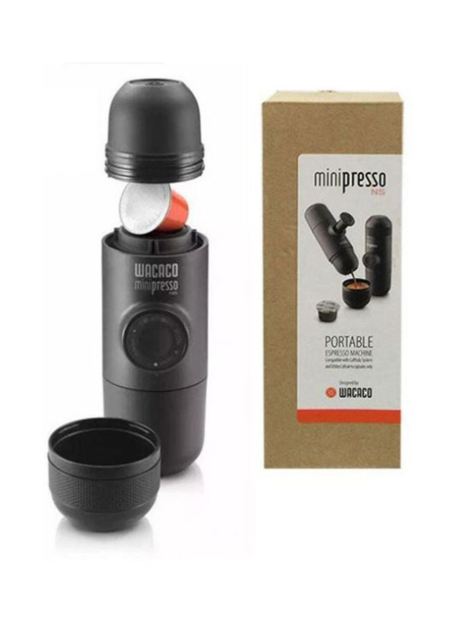 Minipresso Hand Powered Espresso Machine for Capsules CJ-2608 Black