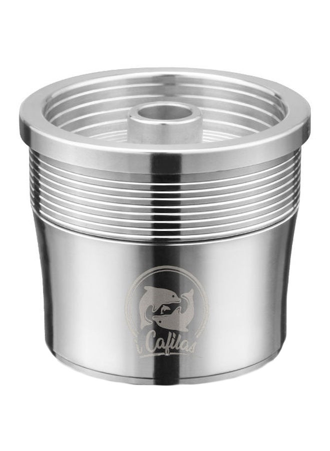 Stainless Steel Refillable Coffee Capsules Set H31535 Silver