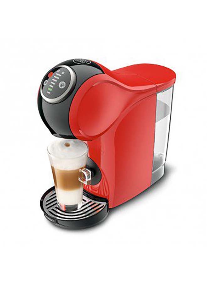 GENIO S PLUS Automatic Capsule Coffee Machine with Compact & Powerful up to 15 Bar Pressure, Cappuccino, Tea, Hot Chocolate & Espresso Coffee Maker EDG315.R Red