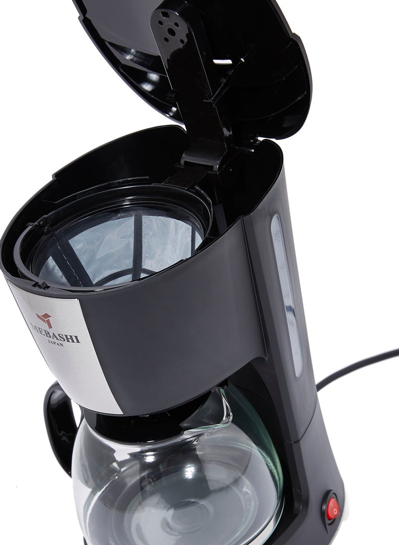 Drip Coffee Maker 900.0 W ME-DCM1004 Black/Silver/Clear