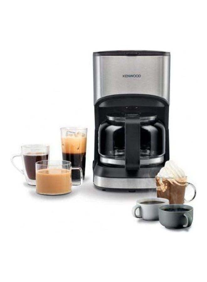 Coffee Machine Up To 6 Cup Coffee Maker For Drip Coffee And Americano 550W 40 Min Auto Shut Off, Reusable Filter, Anti Drip Feature, Warming Plate And Easy To Clean CMM05.000BM Black