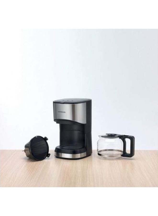 Coffee Machine Up To 6 Cup Coffee Maker For Drip Coffee And Americano 550W 40 Min Auto Shut Off, Reusable Filter, Anti Drip Feature, Warming Plate And Easy To Clean CMM05.000BM Black