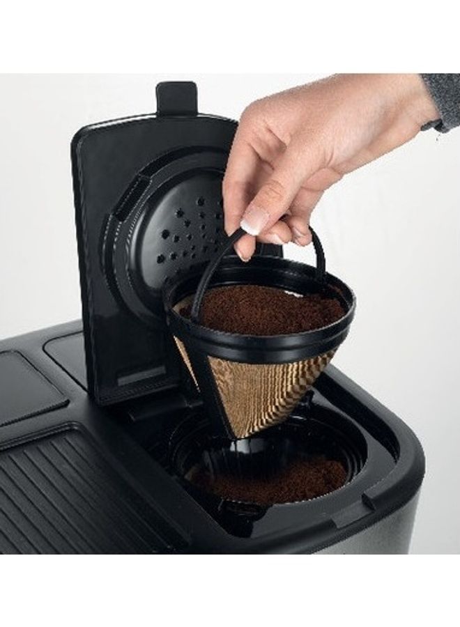 2 In 1 Espresso With Drip Coffee Machine 1690.0 W 1369 Black