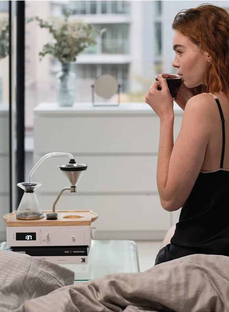 Joy Resolve The Barisieur Tea & Coffee Brewing Alarm Clock