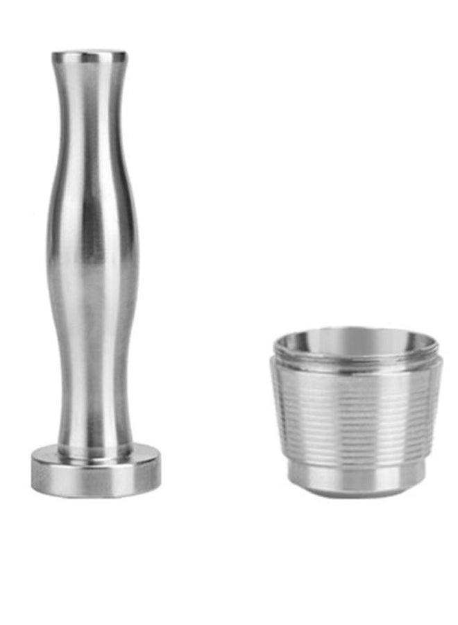 Refillable Coffee Pod Filter 111239 Silver