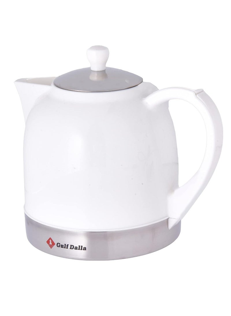 Gulf Dalla GA-C93881 Arabic Tea Maker Electric Kettle 1000W 1200ml  White