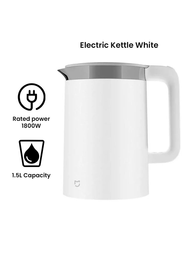 Mijia Smart Electrical Temperature Control Kettle 1.5 L 1800.0 W 6954176874245 White