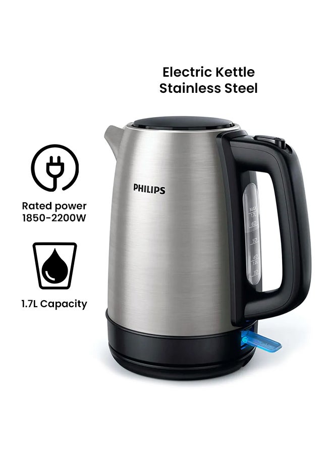 Electric Kettle 1.7 L HD9350/92 Stainless Steel