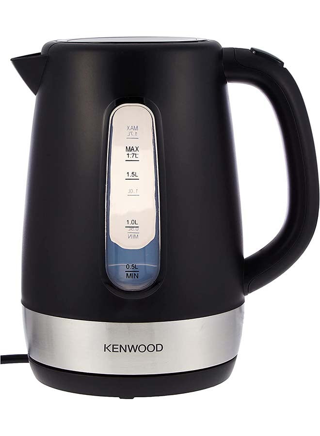 Cordless Electric Kettle With Auto Shut-Off & Removable Mesh Filter 1.7 L 2200 W ZJP01.A0BK Black/Silver