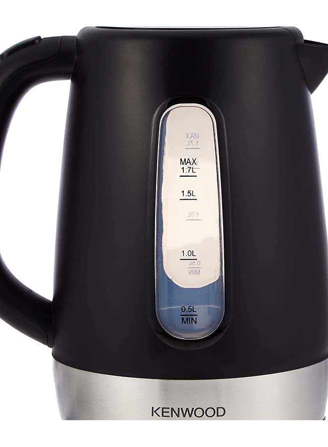 Cordless Electric Kettle With Auto Shut-Off & Removable Mesh Filter 1.7 L 2200 W ZJP01.A0BK Black/Silver