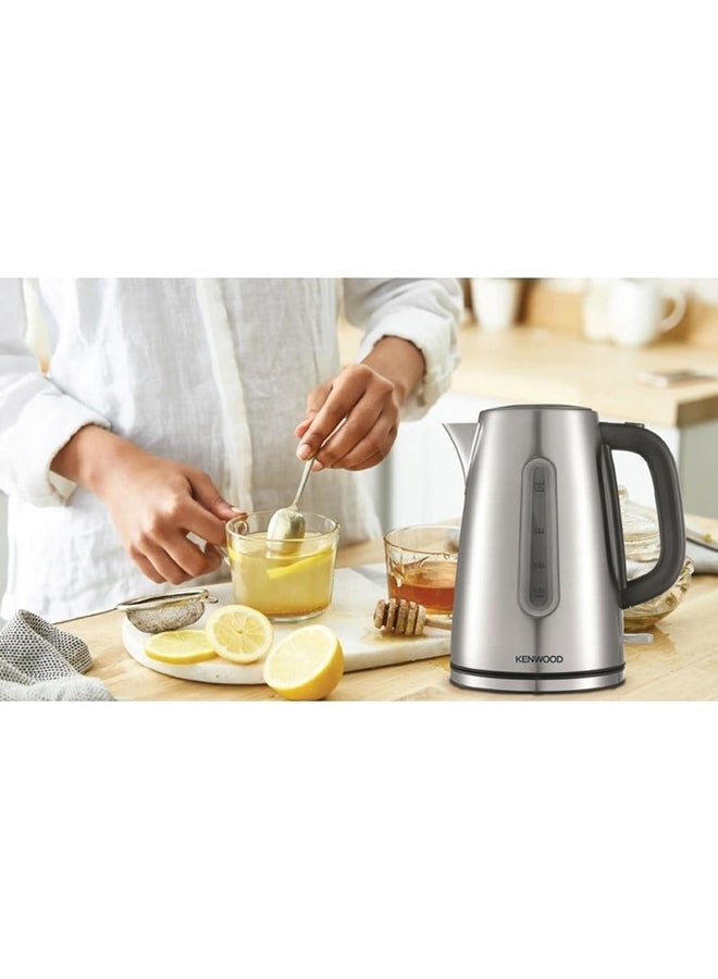 Stainless Steel Cordless Kettle With Auto Shut-Off & Removable Mesh Filter 1.7 L 3000.0 W ZJM11.000SS Metalic