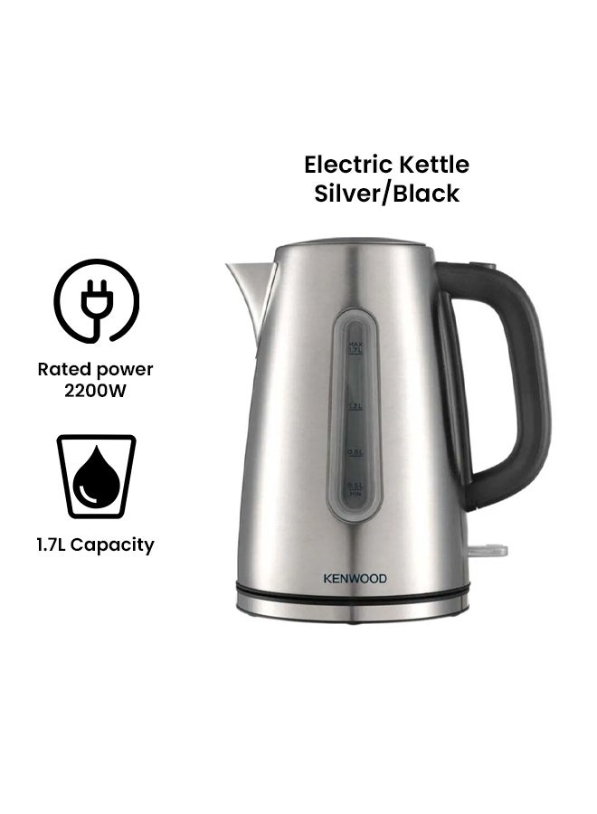 Kettle, Removable Mesh Filter, 1.7 L 2200 W ZJM10.000SS Silver/Black