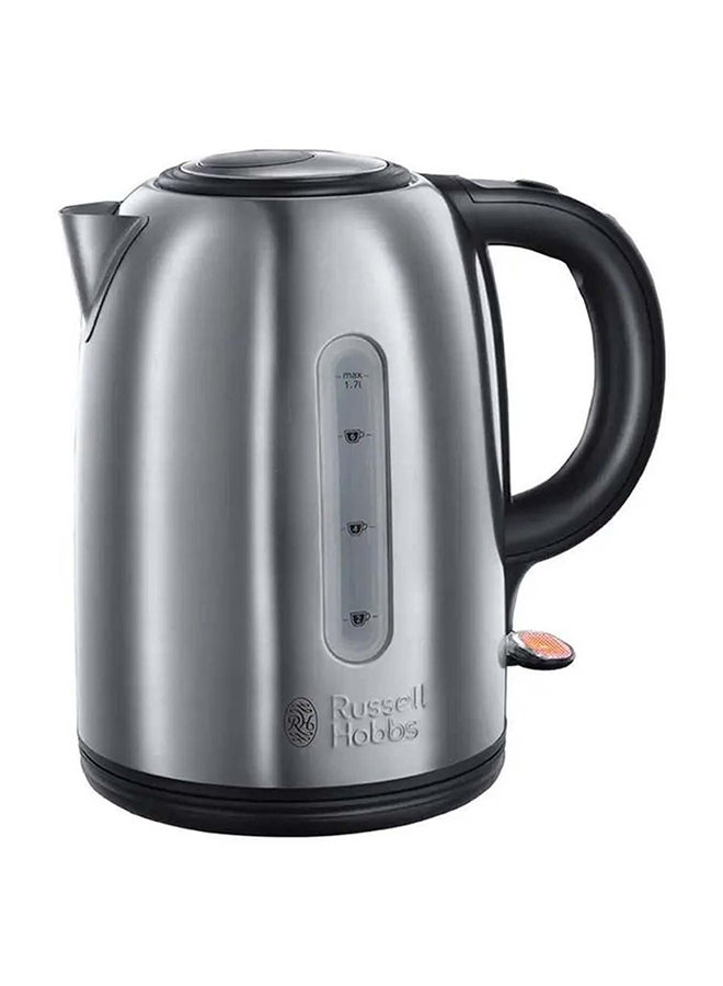 Snowdon Kettle , Stainless Steel, Rapid Boil, Perfect Pour, Auto Shut-Off, Cordless 1.7 L 3000 W 20441 Silver
