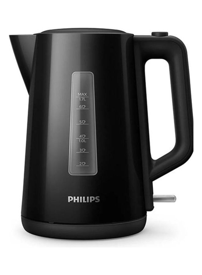Series 3000 Kettle With Light Indicator 1.7 L 1850 W HD931821 Black