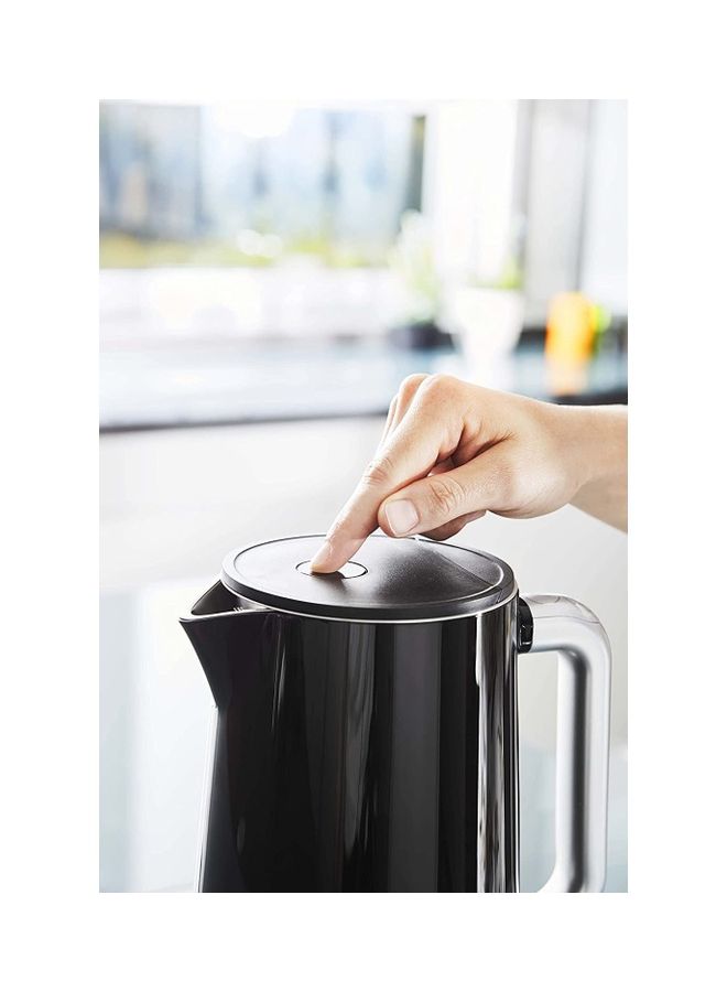 Electric Kettle  Smartin Light Digital Electric Kettle With 5 Temperature Selection 1.5 L 3000 W KO853840 Black