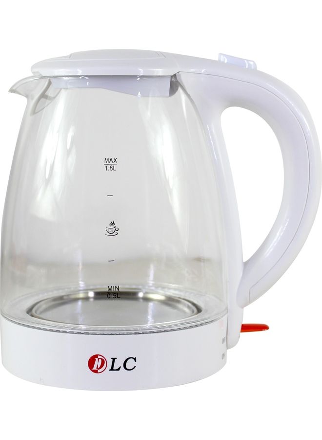 Electric Glass Kettle 1.8 L 2200.0 W DLC-38120 White