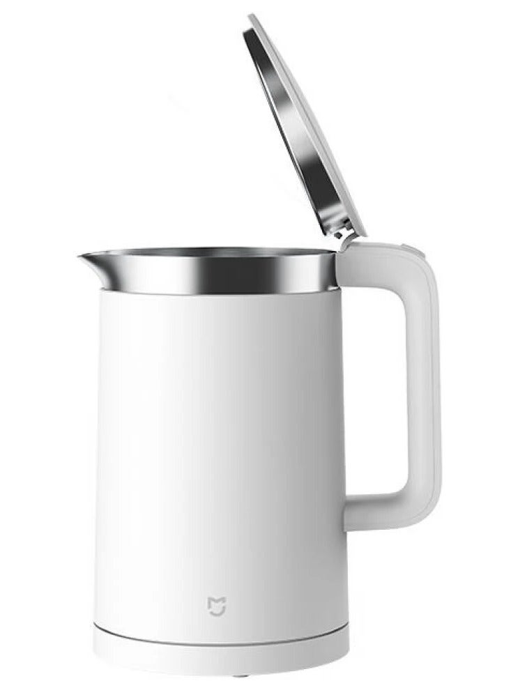 Mi Smart Electric Kettle Pro Water Boiler With Mobile App Control, 1.5L Water Capacity, Bluetooth 4.0, Stainless Steel 1.5 L 1800 W MJHWSHOZYM White