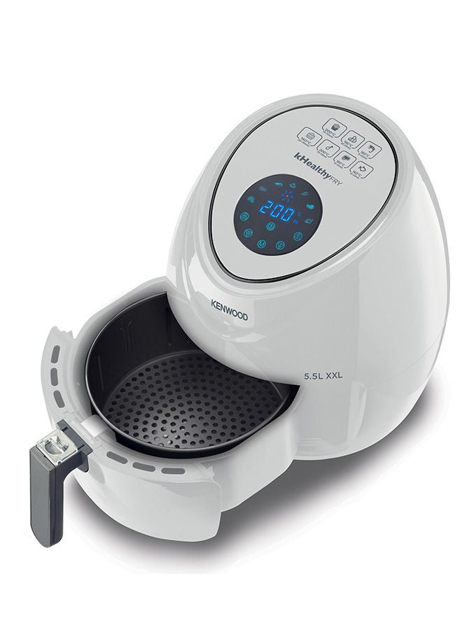 Digital Air Fryer XXL 2.4KG 1800W With Rapid Hot Air Circulation for Frying, Grilling, Broiling, Roasting, Baking And Toasting 5.5 L 0 W HFP50.000WH White