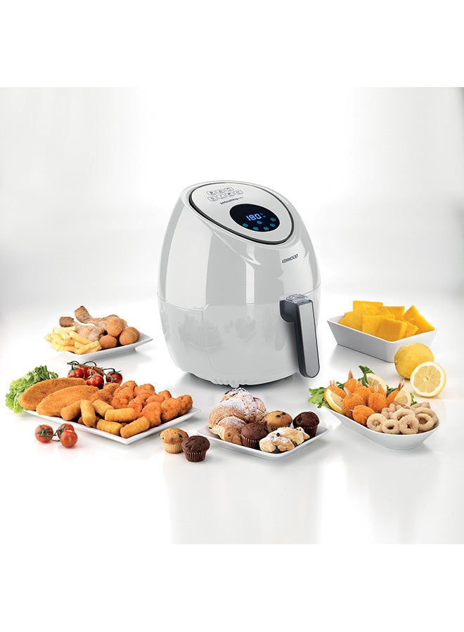 Digital Air Fryer XL With Rapid Hot Air Circulation For Frying,Grilling,Broiling,Roasting,Baking And Toasting 3.8 L 1500 W HFP30 / HFP30.000WH White