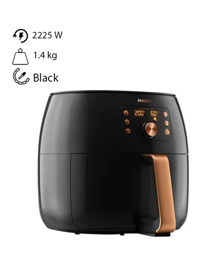 Premium Airfryer 1.4 kg 2225 W HD9863/94 Black