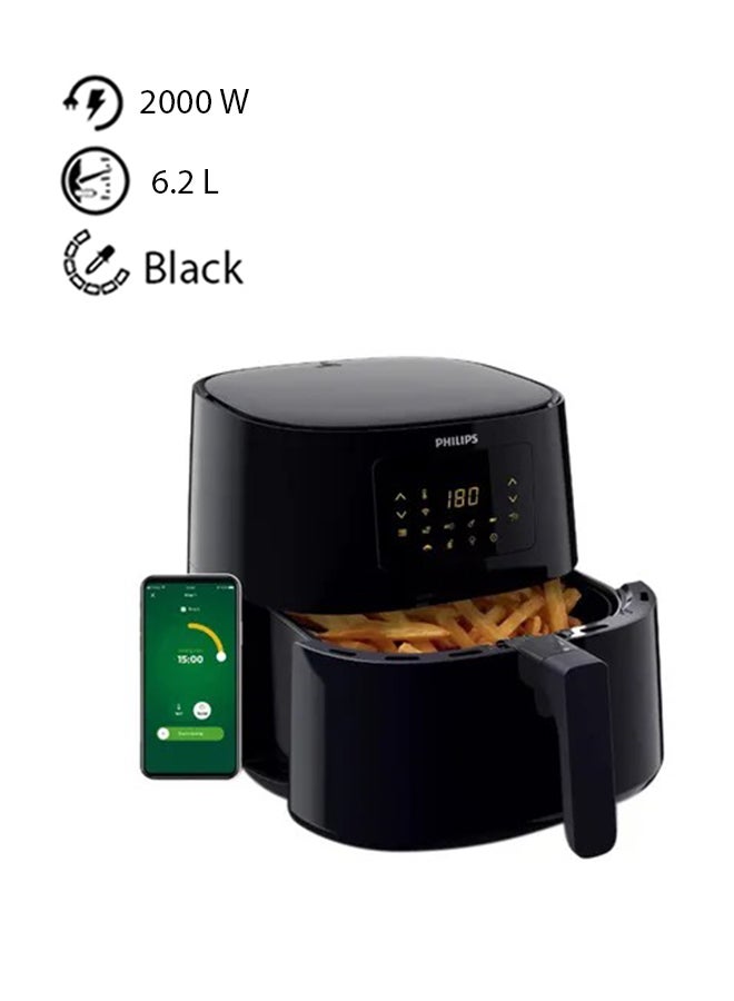 Essential Connected Airfryer XL 6.2 L 2000 W HD9280/90 Black