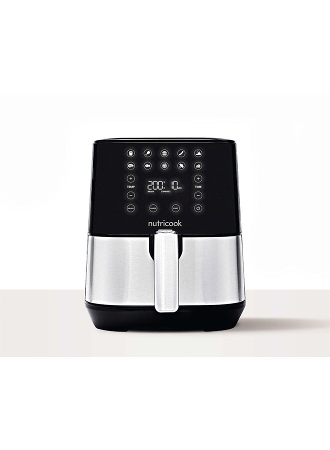 Air Fryer With Touch Control 3.6 L 1500 W NC-AF204 Stainless Steel