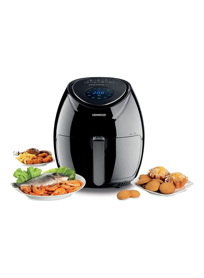 Digital 4.0 L Size- XL HealthyFRY Air Fryer with Rapid Hot Circulation for Frying, Grilling, Broiling, Roasting, Baking and Toasting 4 L 1500 W HFP31.000BK Black