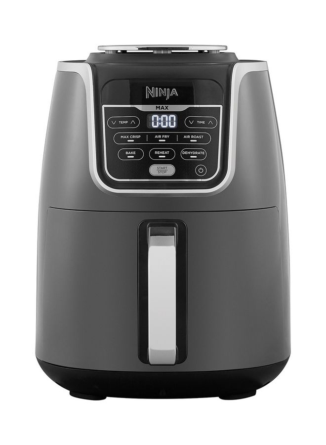 Air Fryer MAX, 5.2L, 6-In-1, Uses No Oil,  Air Fry, Max Crisp, Roast, Bake, Reheat, Dehydrate, Family Size, Digital, Cook From Frozen, Non-Stick, Dishwasher Safe Basket 5.2 L 1700 W AF160ME grey