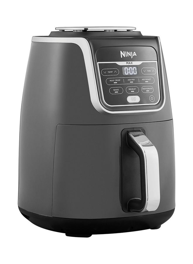 Air Fryer MAX, 5.2L, 6-In-1, Uses No Oil,  Air Fry, Max Crisp, Roast, Bake, Reheat, Dehydrate, Family Size, Digital, Cook From Frozen, Non-Stick, Dishwasher Safe Basket 5.2 L 1700 W AF160ME grey