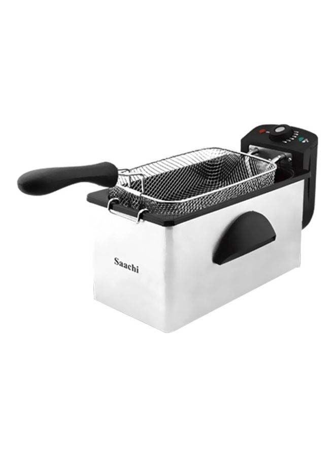 Deep Fryer 3 L 2000 W NL-DF-4751-ST Silver/Black