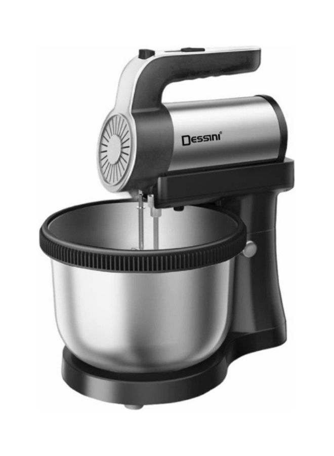 Hand Mixer with Bowl 4L 4.0 L 400.0 kW 808 Silver