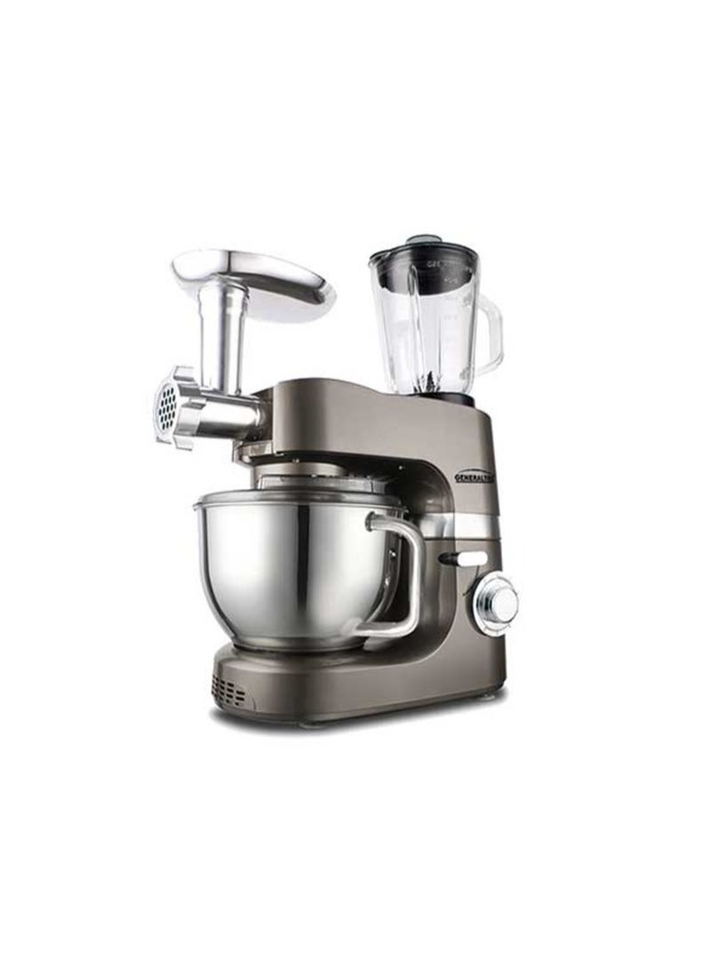 Generaltec Stand Mixer,1000W 6-Speed 7L Tilt-Head Food Mixer, Electric Kitchen Mixer with Dough Hook, Wire Whip & Beater