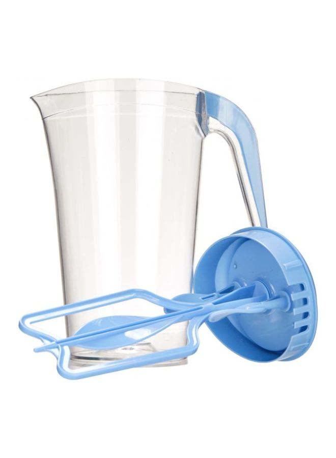 Mixer Pitcher Clear/Blue