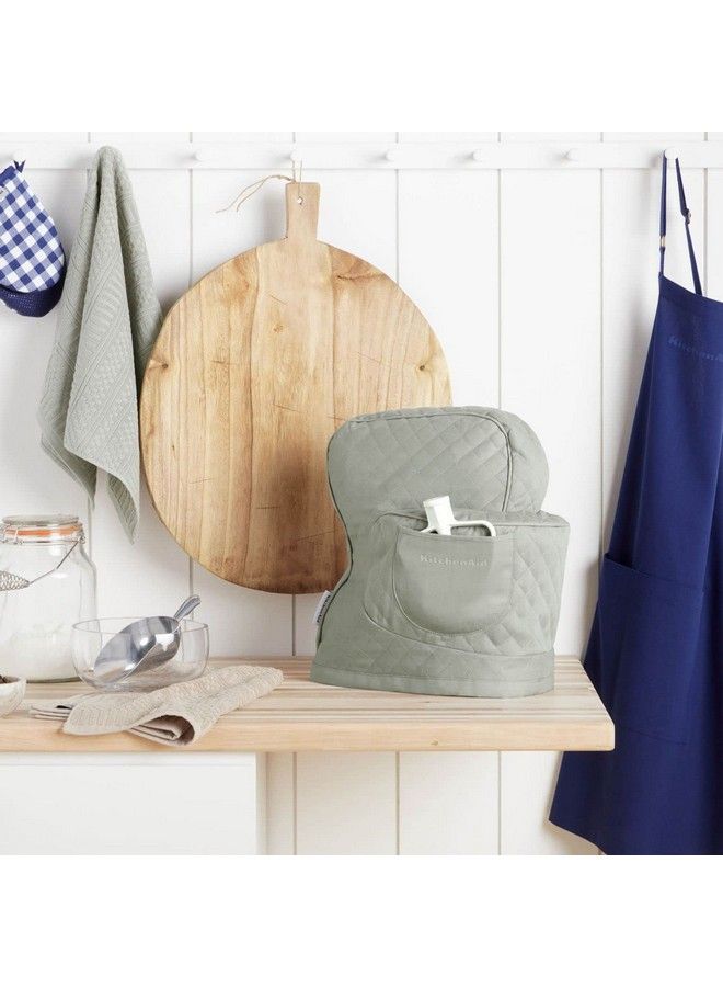 Quilted Fitted Tilthead Stand Mixer Cover Single Pack Grey 14.375