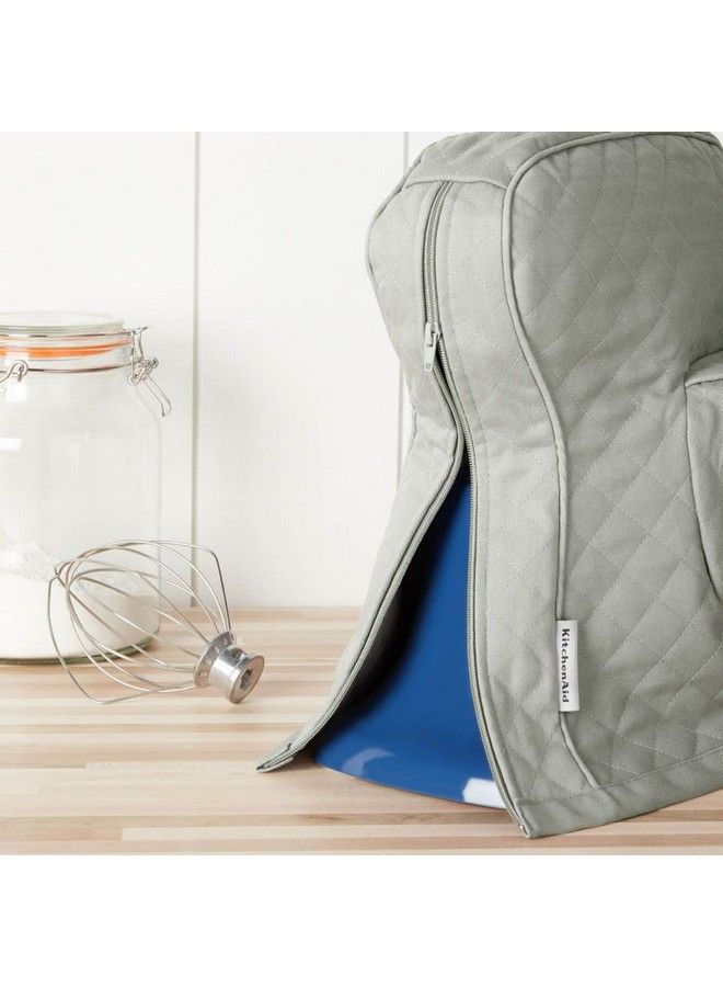 Quilted Fitted Tilthead Stand Mixer Cover Single Pack Grey 14.375