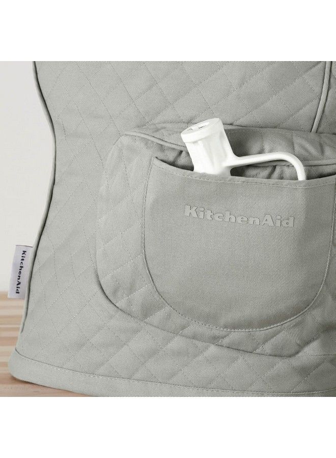 Quilted Fitted Tilthead Stand Mixer Cover Single Pack Grey 14.375